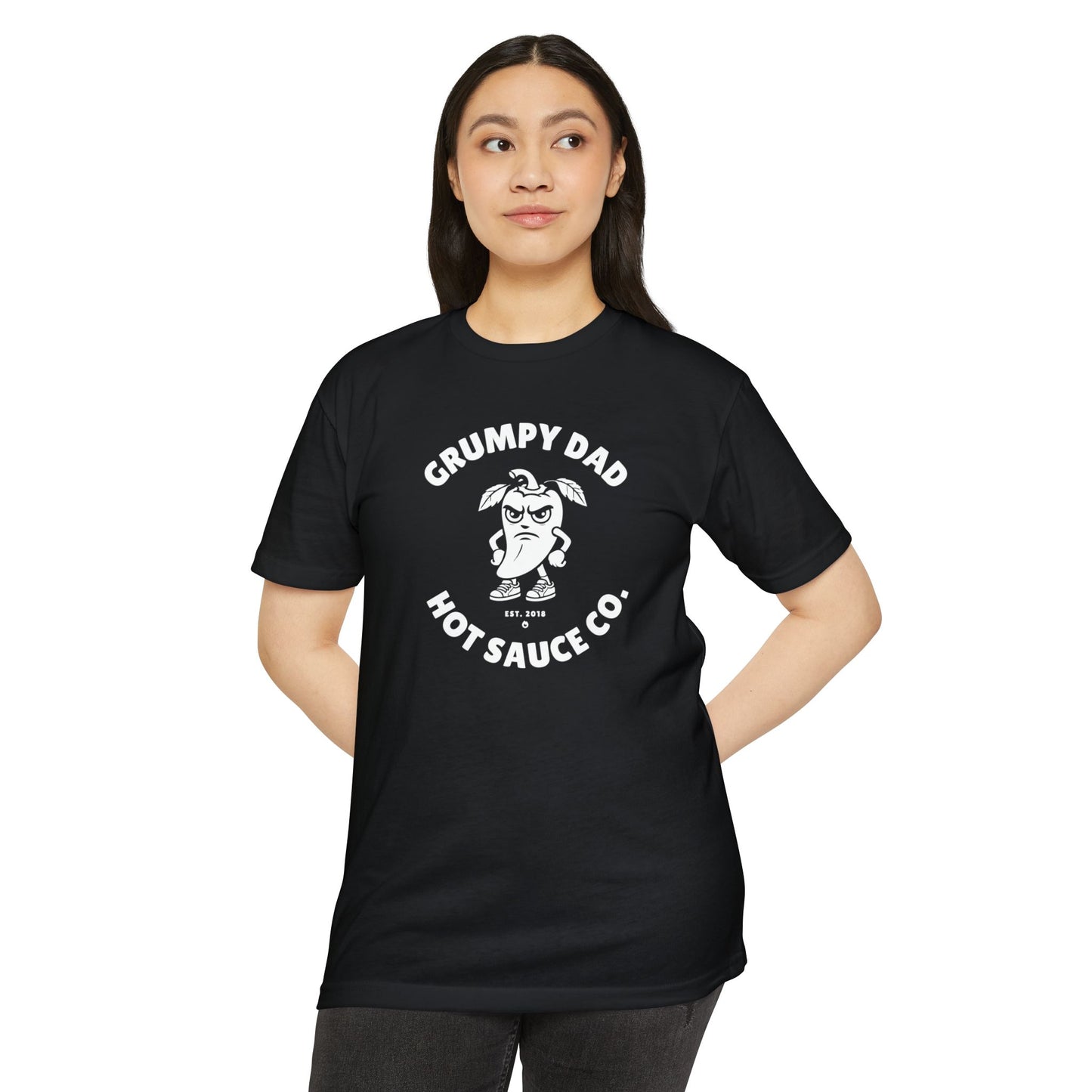 Grumpy Dad Pepper - Unisex CVC Jersey T-shirt