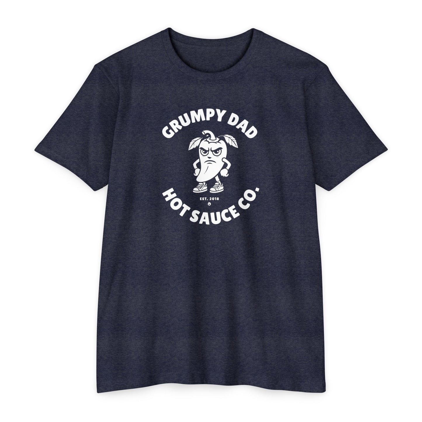 Grumpy Dad Pepper - Unisex CVC Jersey T-shirt