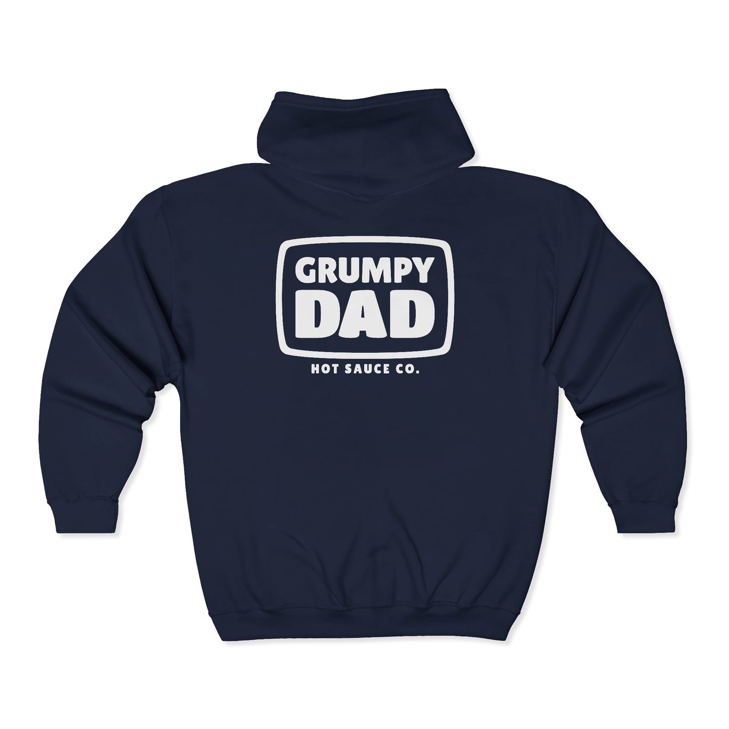 Grumpy Logo - Unisex Heavy Blend™ Full Zip Hooded Sweatshirt