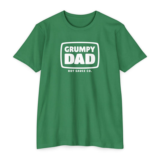 Grumpy Dad Logo - Unisex CVC Jersey T-shirt